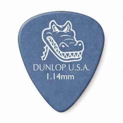 Empire Guitars Accessories Dunlop Gator Grip Picks 1.14mm, 12 Pack- 417P1.14