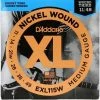 Empire Guitars Accessories D'Addario EXL115w Nickel Wound Electric Guitar Strings, 11-49 Gauge Wound 3rd