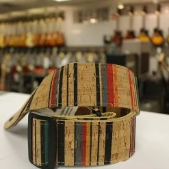 Empire Guitars Levy's Nantucket Cork White, Blue, Red, Yellow Vegan Guitar Strap MX8-003 *Free Shipping In The USA* Accessories