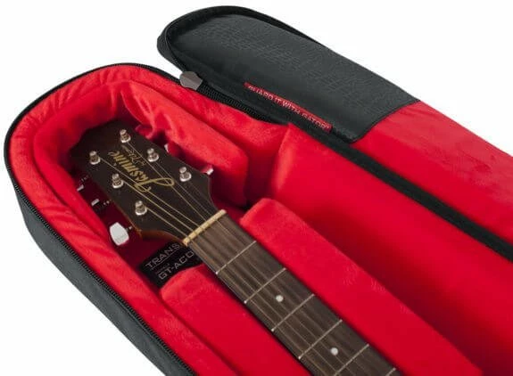 Empire Guitars Gator Cases GT-Acoustic-BLK Transit Series Acoustic Guitar Gig Bag Black Accessories 7 Empire Guitars Gator Cases GT-Acoustic-BLK Transit Series Acoustic Guitar Gig Bag Black Accessories