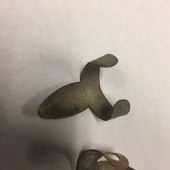 Empire Guitars Set Of 2 Vintage Finger Picks / One Dunlop Pat Pend & One Unbranded Used Accessories