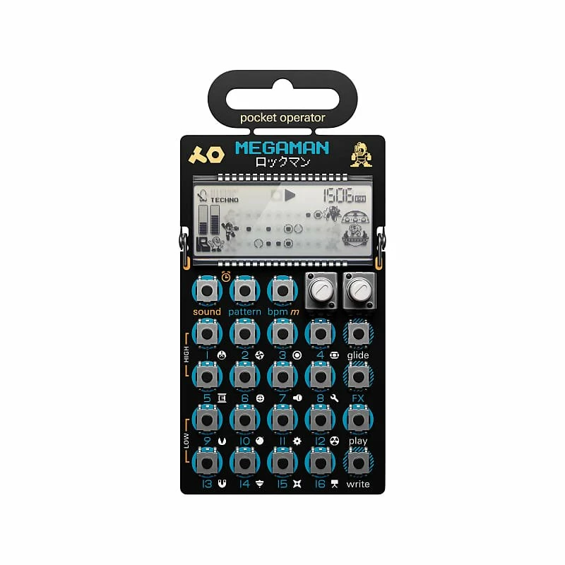 Empire Guitars Teenage Engineering PO-128 Mega Man Capcom Edition *Free Shipping In The USA* Keys 1 Empire Guitars Teenage Engineering PO-128 Mega Man Capcom Edition *Free Shipping In The USA* Keys