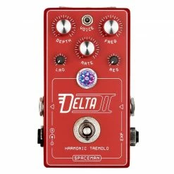 Empire Guitars Spaceman Delta II Harmonic Tremolo Red *Free Shipping In The USA*
