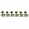 Kluson Deluxe KD-6B-NM Metal Buttons *Free Shipping In The USA*