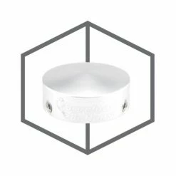 Empire Guitars Barefoot Buttons V2 Skirtless Silver 17-V2-SK-SV Accessories