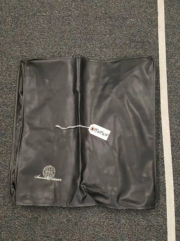 Empire Guitars Accessories Vintage Sound Carrier Artistic Black Vinyl Dust Cover For 19"X17"X10" Amp 1 Empire Guitars Accessories Vintage Sound Carrier Artistic Black Vinyl Dust Cover For 19"X17"X10" Amp