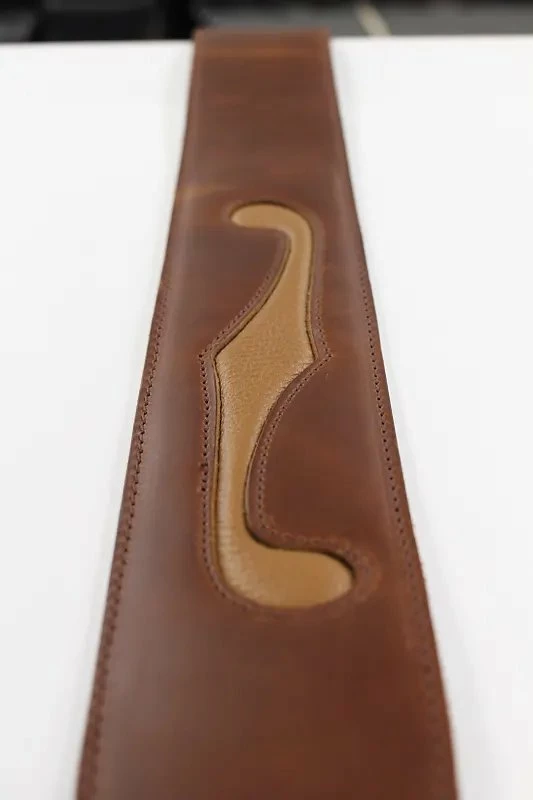 LM Products LM Leather Guitar Strap F Hole Suede Brown *Free Shipping In The USA* 2 LM Products LM Leather Guitar Strap F Hole Suede Brown *Free Shipping In The USA*