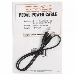 Empire Guitars Accessories Voodoo Lab PPMIN Pedal Power 3.5mm Mini Plug - 18"