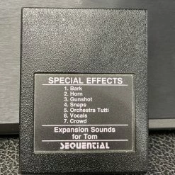 Keys Sequential TOM Drum Machine W/ Two Cartridges 11 Keys Sequential TOM Drum Machine W/ Two Cartridges