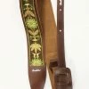 Empire Guitars Souldier Daisy Olive Torpedo Guitar Strap *Free Shipping In The USA*