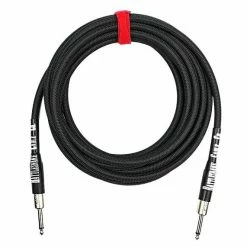 Empire Guitars Accessories Rattlesnake 10' Straight To Straight Black Instrument Cable *Free Shipping In The USA*