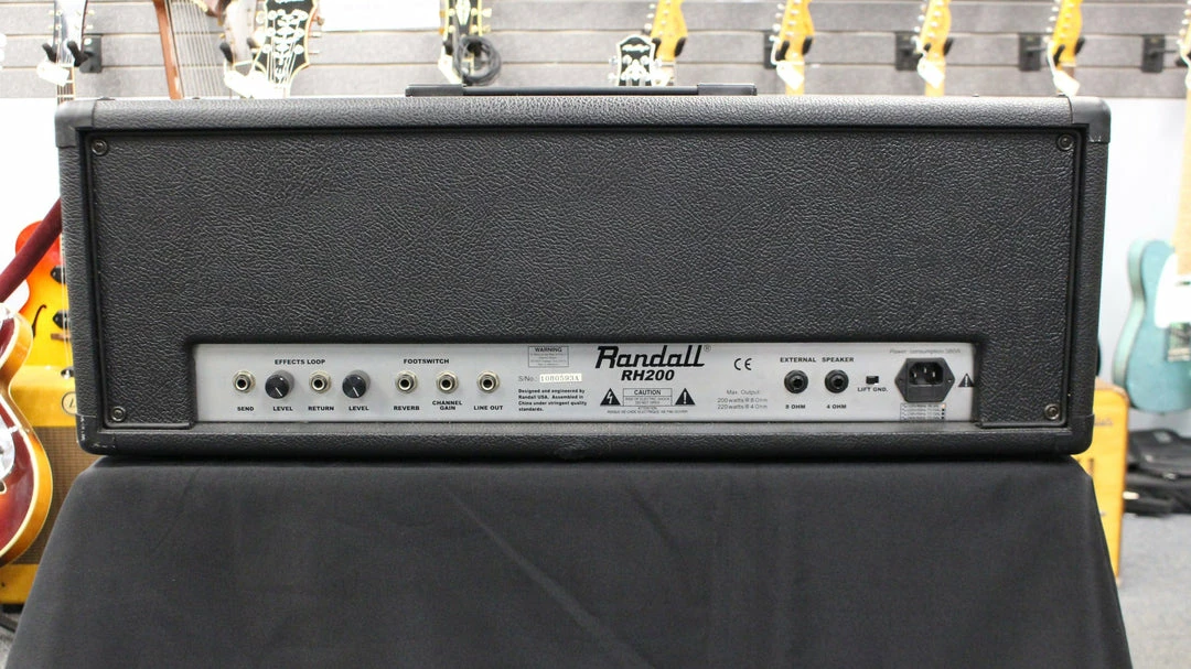 Randall Amplifiers Randall RH200 Head 2 Randall Amplifiers Randall RH200 Head