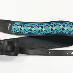 Empire Guitars Accessories Souldier Clapton Turquoise Torpedo Guitar Strap *Free Shipping In The USA*