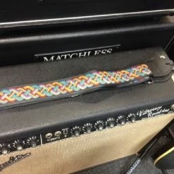 Empire Guitars Souldier Celtic Knot Rainbow Guitar Strap With Black Leather Ends *Free Shipping In The USA* Accessories