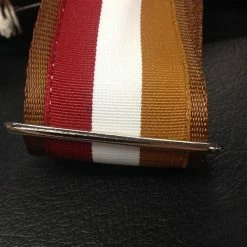 Empire Guitars Accessories Souldier Spice Guitar Strap With Brown Leather Ends *Free Shipping In The USA*