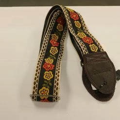 Souldier Marigold Guitar Strap Brown Ends *Free Shipping In The USA* Accessories