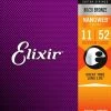 Empire Guitars Elixir 11027 Nanoweb 80/20 Bronze Acoustic Guitar Strings - Custom Light (11-52) Accessories