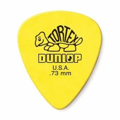Empire Guitars Accessories Dunlop Tortex Standard Picks .73mm, 12 Pack- 418P.73 Yellow