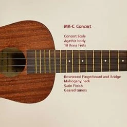 Empire Guitars Acoustic Kala Makala MK-C Concert Ukulele