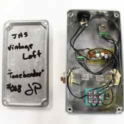 Effects 2014 JHS Pedals "Vintage Loft" Series Mirror Finish Tone Bender Clone Used 6 Effects 2014 JHS Pedals