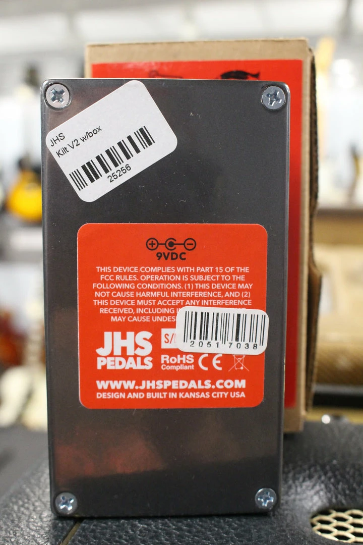 JHS Pedals Kilt V2 Used Effects 2 JHS Pedals Kilt V2 Used Effects