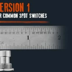 Empire Guitars Barefoot Buttons V1 Clear 17-V1-ST-CR