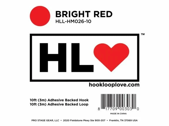 Empire Guitars Pedaltrain - 10' Hook-and-Loop - Bright Red Pedal Board Adhesive 2 Empire Guitars Pedaltrain - 10' Hook-and-Loop - Bright Red Pedal Board Adhesive