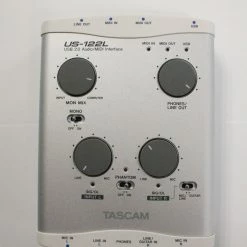 Empire Guitars Accessories Tascam US-122L USB 2.0 Audio/MIDI Interface Used