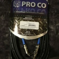 Empire Guitars Accessories Pro Co Instrument Cable L/Q 18ft 6in EGL-186 *Free Shipping In The USA*
