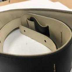 Accessories LM Products F-Hole Black Guitar Strap *Free Shipping In The USA*