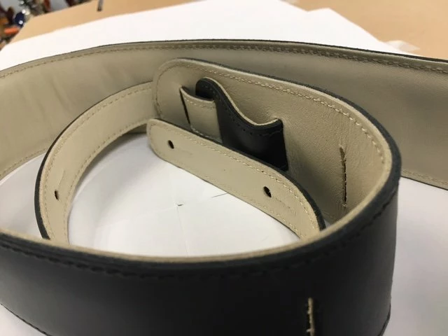 Accessories LM Products F-Hole Black Guitar Strap *Free Shipping In The USA* 2 Accessories LM Products F-Hole Black Guitar Strap *Free Shipping In The USA*