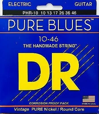 Empire Guitars DR PHR-10 Pure Blues Electric Guitar Strings (10-46) Accessories 1 Empire Guitars DR PHR-10 Pure Blues Electric Guitar Strings (10-46) Accessories