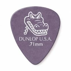 Empire Guitars Accessories Dunlop Gator Grip Picks .71mm, 12 Pack- 417P.71