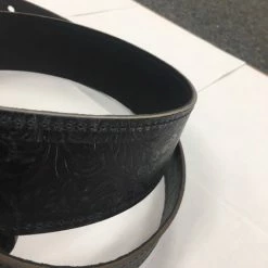 Empire Guitars Accessories LM Products LS-2304T BK Black Western Tooled Guitar Strap *Free Shipping In The USA*