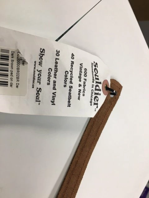 Souldier Plain Saddle Strap Dark Brown Leather Strap W/Dark Brown Pad *Free Shipping In The USA** Accessories 2 Souldier Plain Saddle Strap Dark Brown Leather Strap W/Dark Brown Pad *Free Shipping In The USA** Accessories