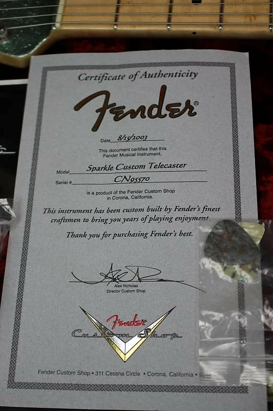 Empire Guitars Electric 2003 Fender Custom Shop Telecaster 8 Empire Guitars Electric 2003 Fender Custom Shop Telecaster