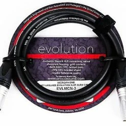 Empire Guitars Accessories Pro Co Evolution EVLMCN-3 3 Ft Mic Cable *Free Shipping In The USA*