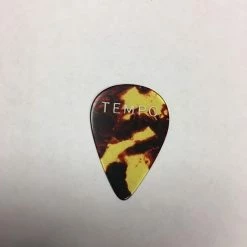 Empire Guitars Accessories Tempo Individual Guitar Pick / Mandolin Pick - Rare - Cool Tortoiseshell Coloring Used