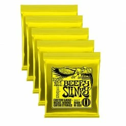 Empire Guitars Accessories Ernie Ball 2627 Beefy Slinky Nickel Drop Tuning Electric Guitar Strings 11-54 5-Pack * Free Shipping