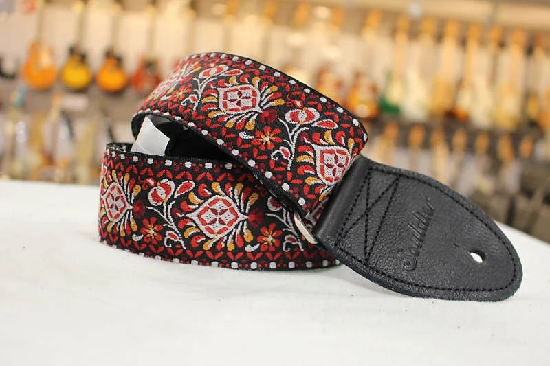 Empire Guitars Accessories Souldier Hendrix Red/Black Guitar Strap *Free Shipping In The USA* 1 Empire Guitars Accessories Souldier Hendrix Red/Black Guitar Strap *Free Shipping In The USA*