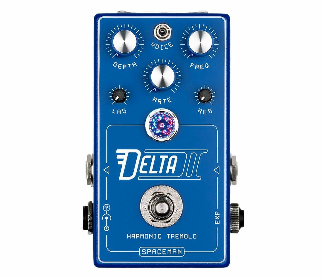 Empire Guitars Spaceman Delta II Harmonic Tremolo Blue *Free Shipping In The USA* 1 Empire Guitars Spaceman Delta II Harmonic Tremolo Blue *Free Shipping In The USA*