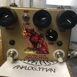 Analogman SunLion Fuzz Used Effects