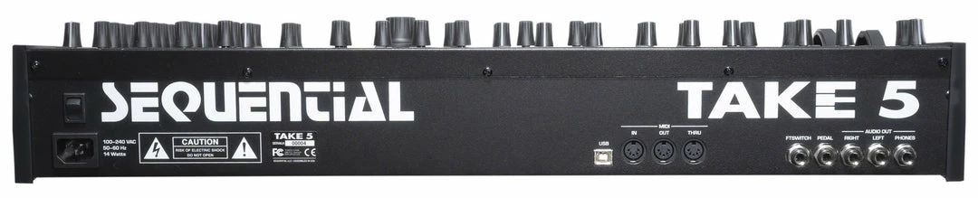 Empire Guitars Keys Sequential Circuits Take 5 Compact Polyphonic Synth *Free Shipping In The US* 3 Empire Guitars Keys Sequential Circuits Take 5 Compact Polyphonic Synth *Free Shipping In The US*