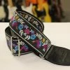 Accessories Souldier Guitar Strap Lovebirds Black W/ Black Leather Ends *Free Shipping In The USA