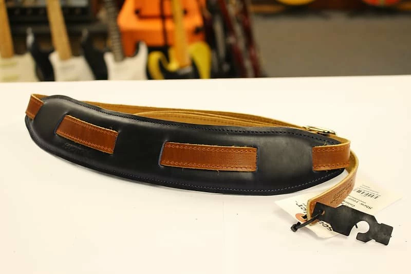 Empire Guitars Souldier Rust On Navy Blue Plain Saddle Guitar Strap *Free Shipping In The USA* 2 Empire Guitars Souldier Rust On Navy Blue Plain Saddle Guitar Strap *Free Shipping In The USA*