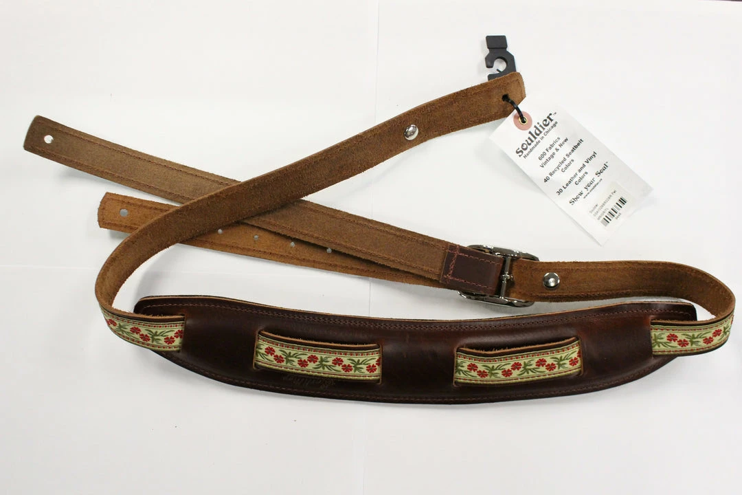 Empire Guitars Souldier Straps Petunia SSA1029BR02BR *Free Shipping In The US* Accessories 1 Empire Guitars Souldier Straps Petunia SSA1029BR02BR *Free Shipping In The US* Accessories