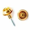 Empire Guitars Dunlop Straplok Retainer System Flush Mount SLS1404G Gold Accessories