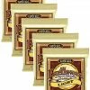 Ernie Ball 2004 Earthwood Light 80/20 Acoustic Guitar Strings, .011 - .052 *5 Packs* *Free Shipping*