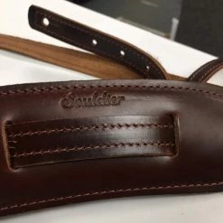 Souldier Plain Saddle Strap Dark Brown Leather Strap W/Dark Brown Pad *Free Shipping In The USA** Accessories 5 Souldier Plain Saddle Strap Dark Brown Leather Strap W/Dark Brown Pad *Free Shipping In The USA** Accessories