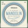 Empire Guitars Accessories D'Addario EJ62 80/20 Bronze Mandolin Strings Light 10-34 Standard